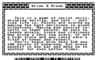 Image n° 1 - screenshots : Drink & Drown Image n° 1 - screenshots : Drink & Drown