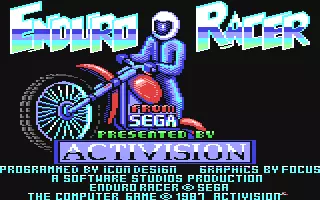 Image n° 4 - screenshots : Enduro Racer Image n° 4 - screenshots : Enduro Racer