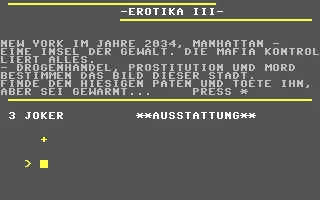 Image n° 2 - screenshots : Erotika II Image n° 2 - screenshots : Erotika II