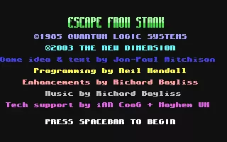 Image n° 2 - screenshots : Escape from Stank Image n° 2 - screenshots : Escape from Stank