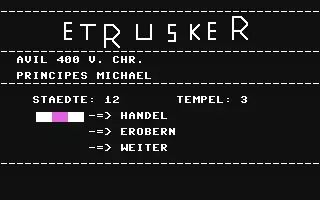 Image n° 1 - screenshots  : Etrusker