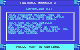 Image n° 4 - screenshots  : Football Manager II