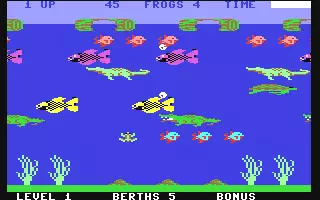 Image n° 2 - screenshots  : Frogger II - Three Deep