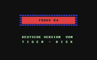 Image n° 2 - screenshots  : Frogs 64