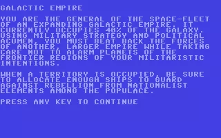 Image n° 4 - screenshots : Galactic Empire Image n° 4 - screenshots : Galactic Empire