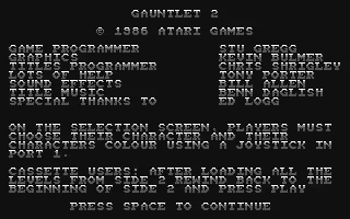 Image n° 7 - screenshots  : Gauntlet II