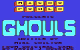 Image n° 7 - screenshots : Ghouls Image n° 7 - screenshots : Ghouls