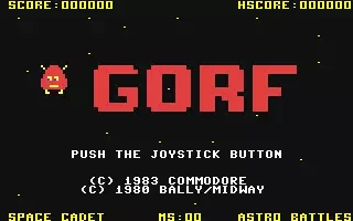 Image n° 5 - screenshots : Gorf Image n° 5 - screenshots : Gorf