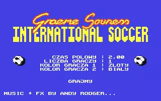 Image n° 4 - screenshots  : Graeme Souness International Soccer