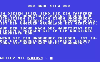 Image n° 2 - screenshots  : Grue Stew