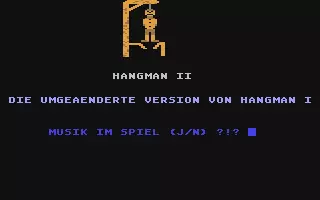 Image n° 8 - screenshots  : Hangman II
