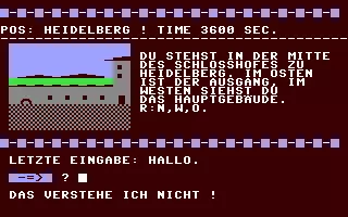 Image n° 1 - screenshots  : Heidelberg - Das Adventure