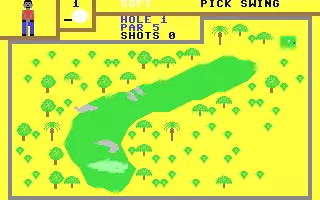 Image n° 1 - screenshots  : Hole in One Golf