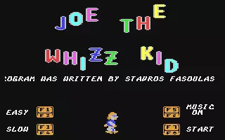 Image n° 2 - screenshots : Joe the Whizz Kid Image n° 2 - screenshots : Joe the Whizz Kid