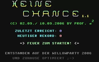 Image n° 2 - screenshots  : Keine Chance