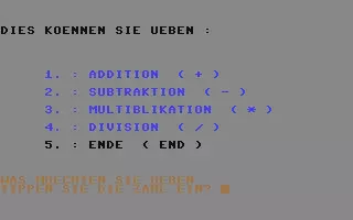 Image n° 2 - screenshots : Kopfrechnen Image n° 2 - screenshots : Kopfrechnen