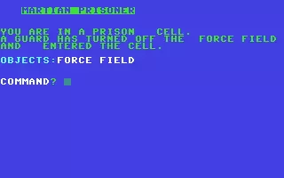 Image n° 1 - screenshots : Martian Prisoner Image n° 1 - screenshots : Martian Prisoner