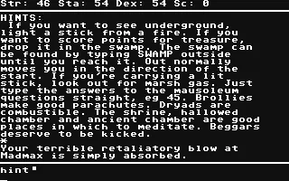 Image n° 1 - screenshots  : Micro-MUD (Multi User Dungeon)