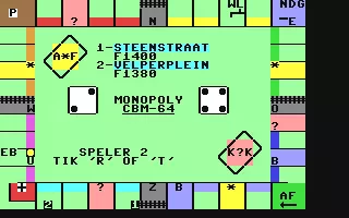 Image n° 3 - screenshots  : Monopoly CBM-64