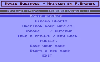 Image n° 1 - screenshots  : Movie Business
