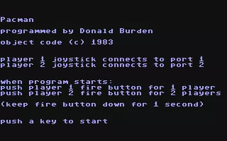 Image n° 18 - screenshots  : Pacman