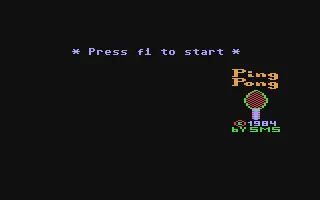 Image n° 3 - screenshots : Ping Pong Image n° 3 - screenshots : Ping Pong