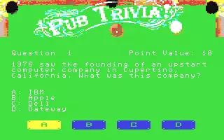 Image n° 1 - screenshots : PubTrivia Image n° 1 - screenshots : PubTrivia