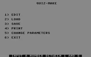 Image n° 1 - screenshots  : Quiz-Make