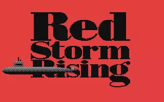 Image n° 8 - screenshots : Red Storm Rising Image n° 8 - screenshots : Red Storm Rising