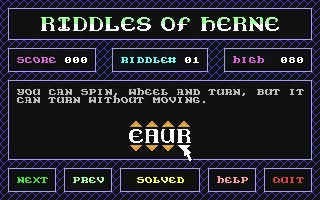 Image n° 1 - screenshots : Riddles of Herne Image n° 1 - screenshots : Riddles of Herne