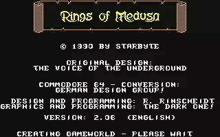 Image n° 4 - screenshots  : Rings of Medusa