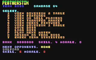 Image n° 1 - screenshots : Rugby Boss Image n° 1 - screenshots : Rugby Boss