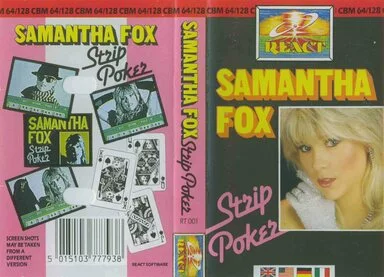 Image n° 1 - screenshots  : Samantha Fox Strip Poker