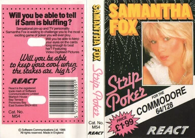 Image n° 2 - screenshots  : Samantha Fox Strip Poker