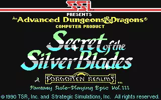 Image n° 3 - screenshots  : Secret of the Silver Blades