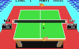 Image n° 1 - screenshots : Sfida a Ping-Pong Image n° 1 - screenshots : Sfida a Ping-Pong
