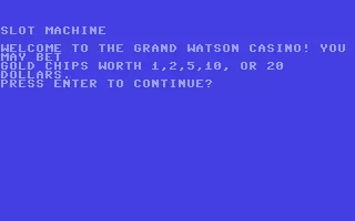 Image n° 11 - screenshots  : Slot machine