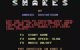 Image n° 3 - screenshots  : Snakes