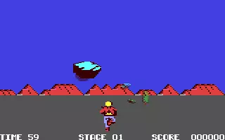 Image n° 7 - screenshots  : Space Harrier
