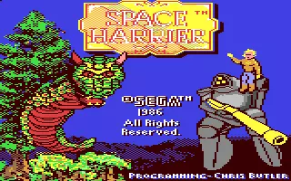 Image n° 4 - screenshots  : Space Harrier