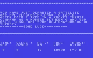 Image n° 5 - screenshots : Space Shuttle Image n° 5 - screenshots : Space Shuttle