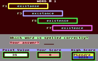 Image n° 1 - screenshots : Spelling Demons Image n° 1 - screenshots : Spelling Demons