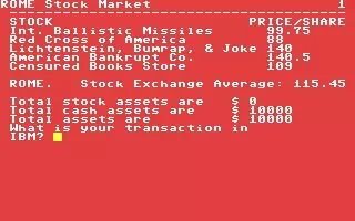 Image n° 7 - screenshots  : Stock Market