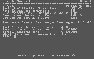 Image n° 5 - screenshots  : Stock Market