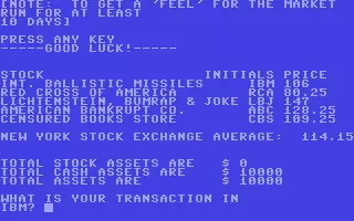 Image n° 2 - screenshots  : Stock Market