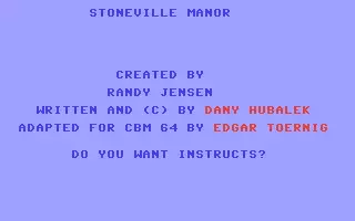 Image n° 4 - screenshots  : Stoneville Manor