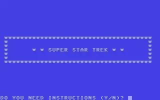 Image n° 11 - screenshots  : Super Star Trek