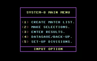 Image n° 1 - screenshots : System 8 - The Pools Predictor Image n° 1 - screenshots : System 8 - The Pools Predictor