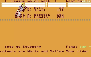 Image n° 1 - screenshots : Team Championship Speedway Image n° 1 - screenshots : Team Championship Speedway