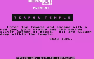 Image n° 2 - screenshots : Terror Temple Image n° 2 - screenshots : Terror Temple